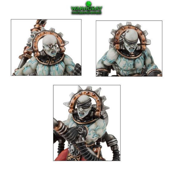 Набор миниатюр ADEPTUS MECHANICUS - ELECTRO-PRIESTS