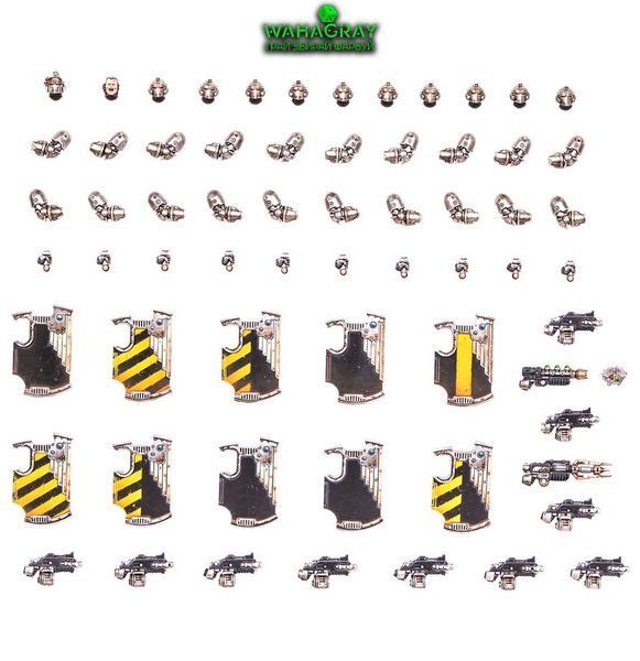 Набор LEGIONES ASTARTES - BREACHER SQUAD UPGRADE SET