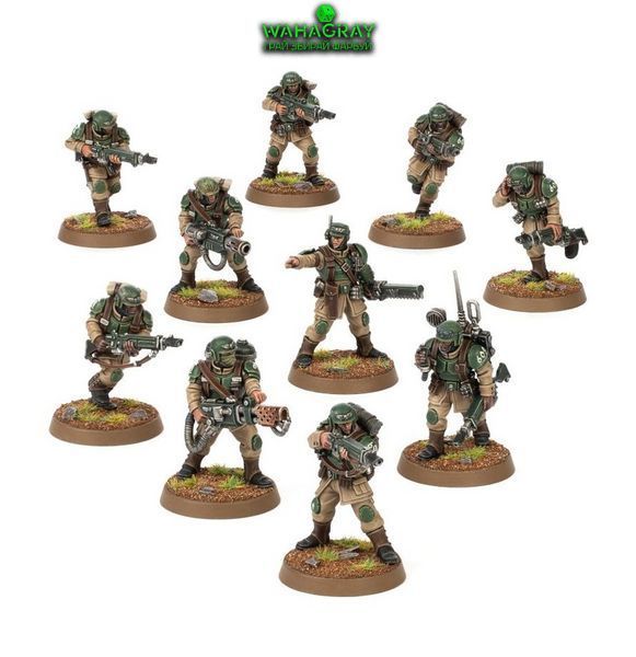 Набор миниатюр ARMAGEDDON BATTALION - ASTRA MILITARUM