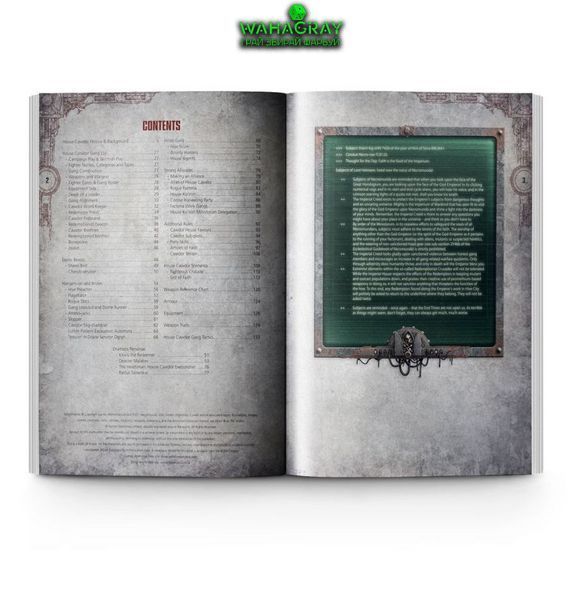 Книжка правил NECROMUNDA - HOUSE OF FAITH (ENG)