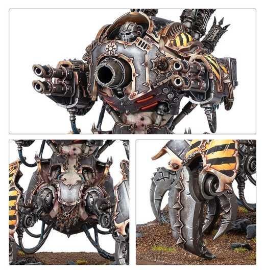 Миниатюра WARHAMMER 40000: CHAOS SPACE MARINES - DEFILER ⭐ купить