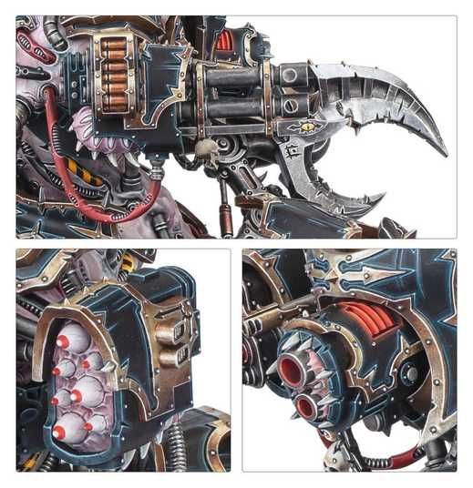 Миниатюра WARHAMMER 40000: CHAOS SPACE MARINES - DEFILER ⭐ купить