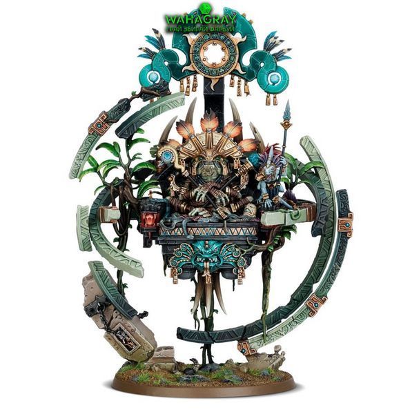 Миниатюра SERAPHON - LORD KROAK