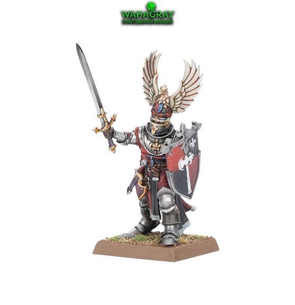 Набор миниатюр KINGDOM OF BRETONNIA - KNIGHTS OF THE REALM ON FOOT