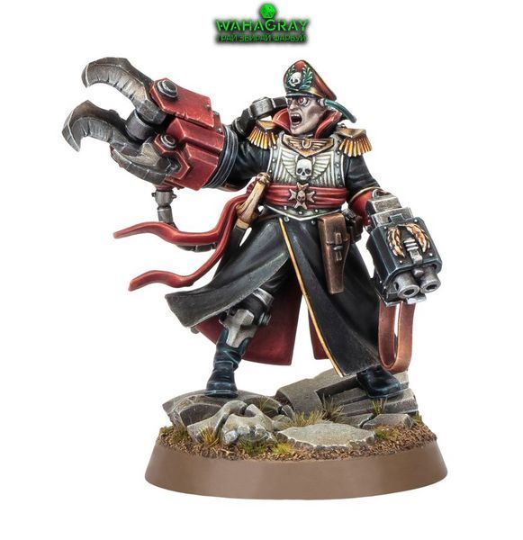 Мініатюра ASTRA MILITARUM - COMMISSAR YARRICK