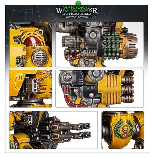 Миниатюра LEGIONES ASTARTES - LEVIATHAN SIEGE DREADNOUGHT WITH RANGED WEAPONS