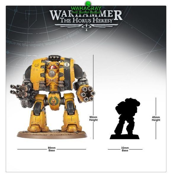 Миниатюра LEGIONES ASTARTES - LEVIATHAN SIEGE DREADNOUGHT WITH RANGED WEAPONS