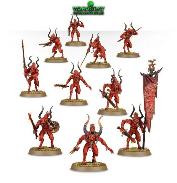 Набор миниатюр AGE OF SIGMAR: BLADES OF KHORNE - BLOODLETTERS_st