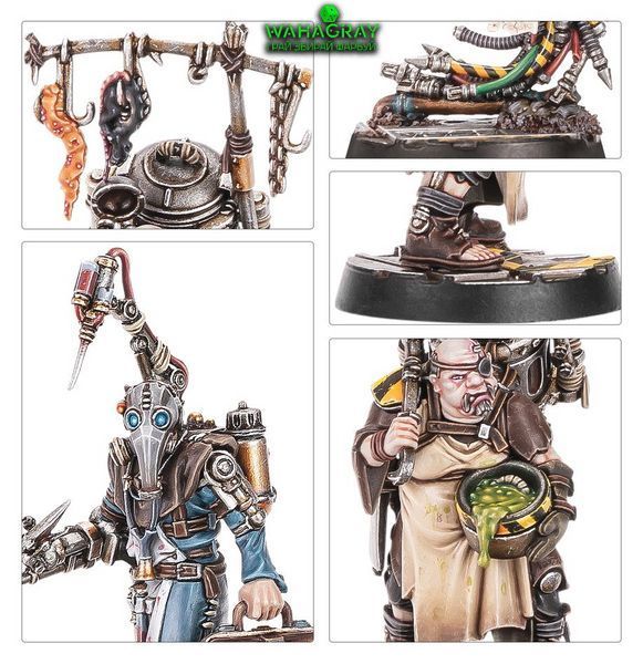 Набор миниатюр NECROMUNDA - UNDERHIVE HANGERS-ON