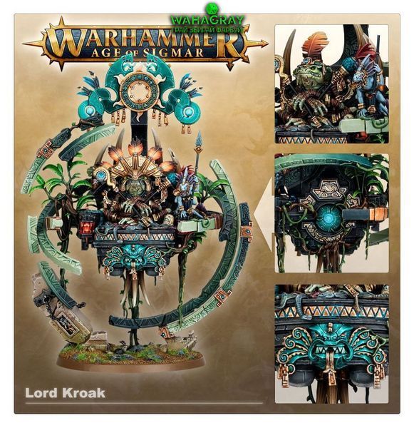 Миниатюра SERAPHON - LORD KROAK