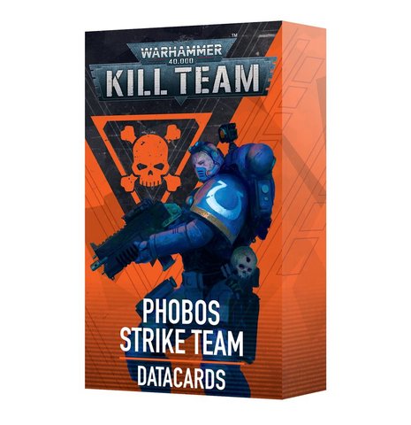 Передзамовлення Набір мініатюр KILL TEAM DATACARDS - PHOBOS STRIKE TEAM (ENG) 60050101023 фото