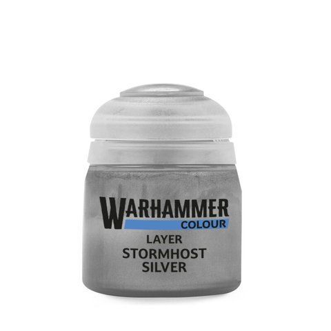 Краска LAYER - STORMHOST SILVER 12ML ROW X6