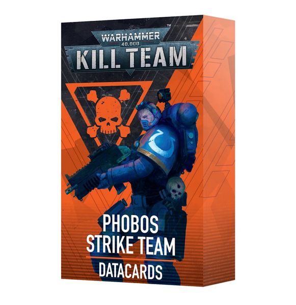 Предзаказ Набор миниатюр KILL TEAM DATACARDS - PHOBOS STRIKE TEAM (ENG) 60050101023 фото