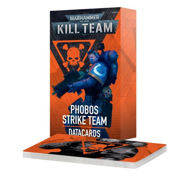 Передзамовлення Набір мініатюр KILL TEAM DATACARDS - PHOBOS STRIKE TEAM (ENG) 60050101023 фото