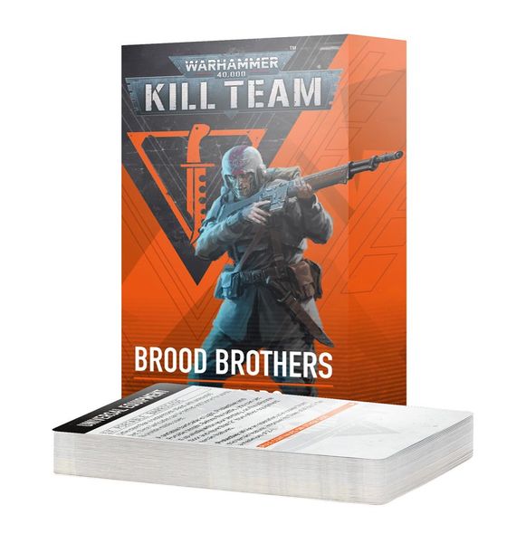 Карти KILL TEAM: DATACARDS: BROOD BROTHERS (ENG) 60050117003 фото