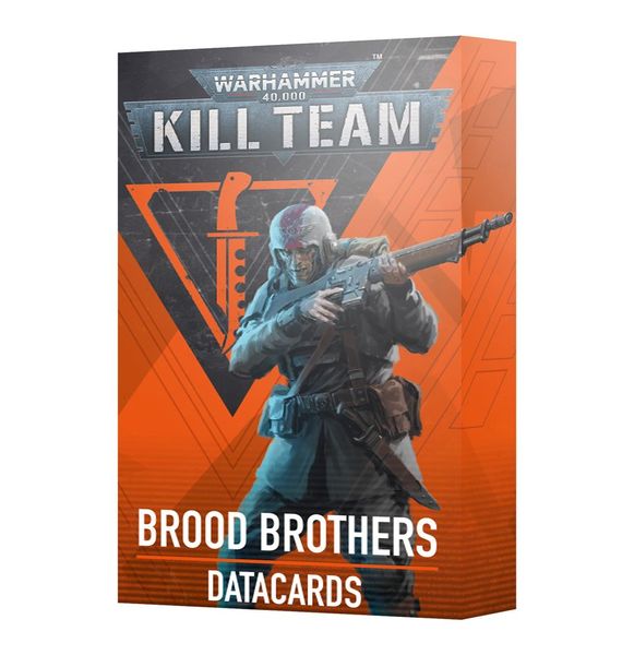 Карты KILL TEAM: DATACARDS BROOD BROTHERS (ENG) 60050117003 фото