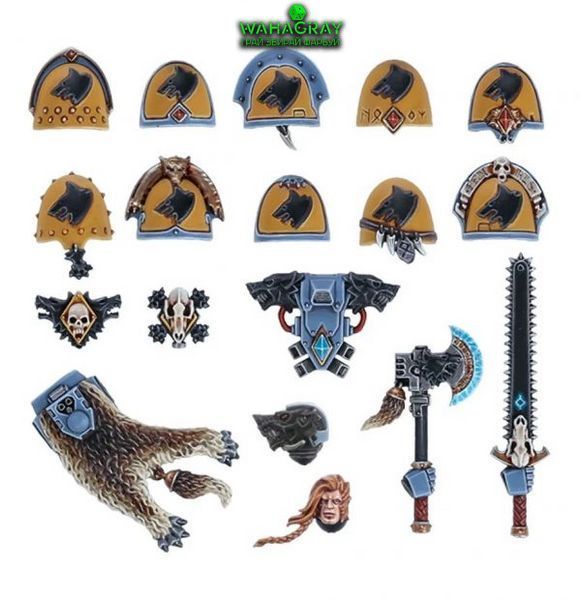 Набор миниатюр SPACE WOLVES - UPGRADES