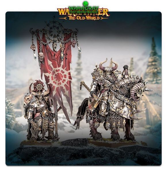 Передзамовлення Набір мініатюр WARRIORS OF CHAOS - CHAMPIONS OF CHAOS