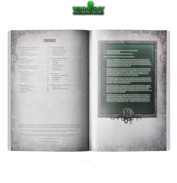 Книжка правил APOCRYPHA NECROMUNDA (HB) (ENG)