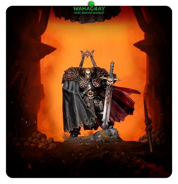Миниатюра SLAVES TO DARKNESS - URKHAN THE DARK WARDEN