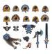 Набор миниатюр SPACE WOLVES - UPGRADES