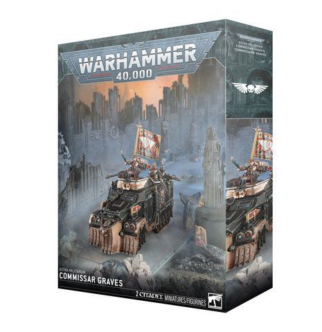 Миниатюра ASTRA MILITARUM - COMMISSAR GRAVES