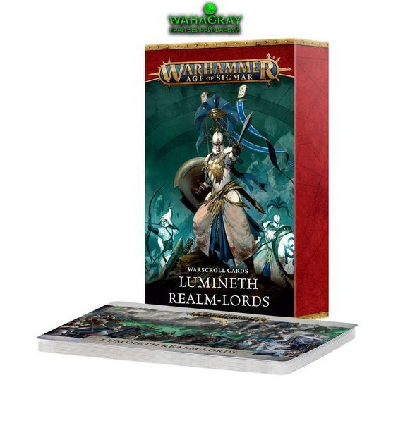 Карты WARSCROLL CARDS - LUMINETH REALMLORDS ENG