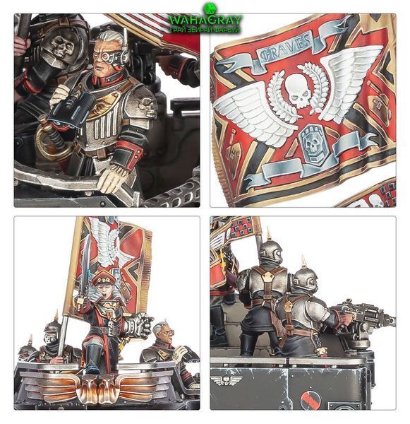 Мініатюра ASTRA MILITARUM - COMMISSAR GRAVES