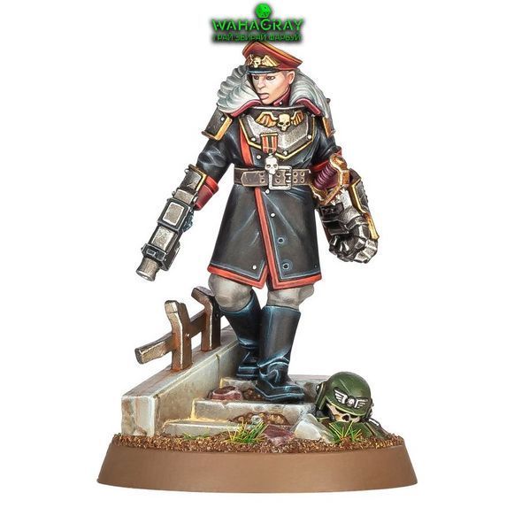 Мініатюра ASTRA MILITARUM - COMMISSAR GRAVES