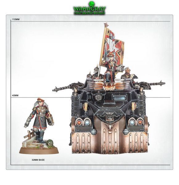 Мініатюра ASTRA MILITARUM - COMMISSAR GRAVES