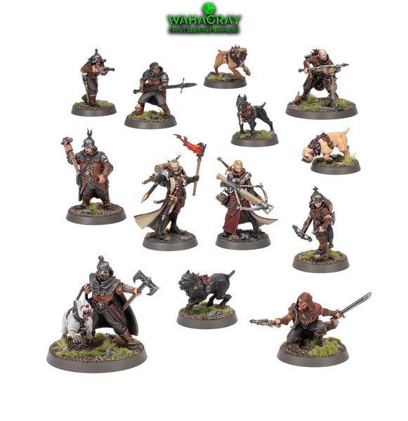 Набор миниатюр CITIES OF SIGMAR - VEN DENST'S HOUNDS