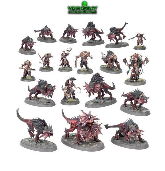 Набір мініатюр SPEARHEAD - FANGS OF THE BLOOD GOD