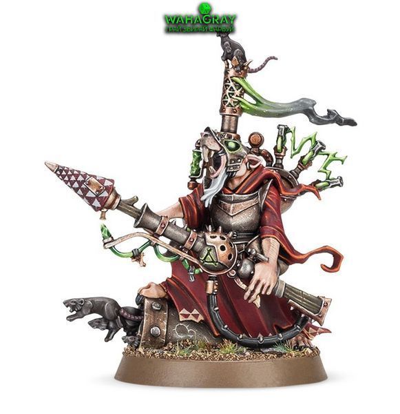 Мініатюра SKAVEN - WARLOCK BOMBARDIER
