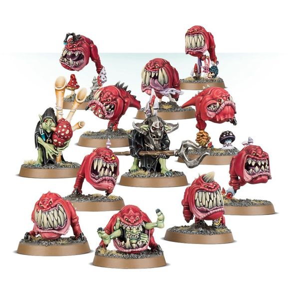 Набір мініатюр GLOOMSPITE GITZ: SQUIG HERD 99120209096 фото