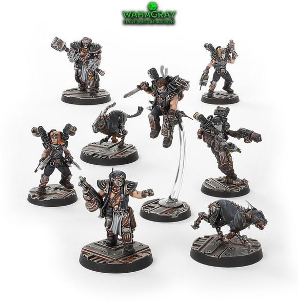 Набор миниатюр NECROMUNDA - ORLOCK ARMS MASTERS AND WRECKERS