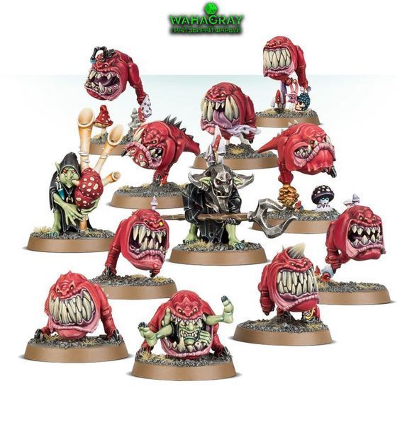 Набір мініатюр GLOOMSPITE GITZ - SQUIG HERD