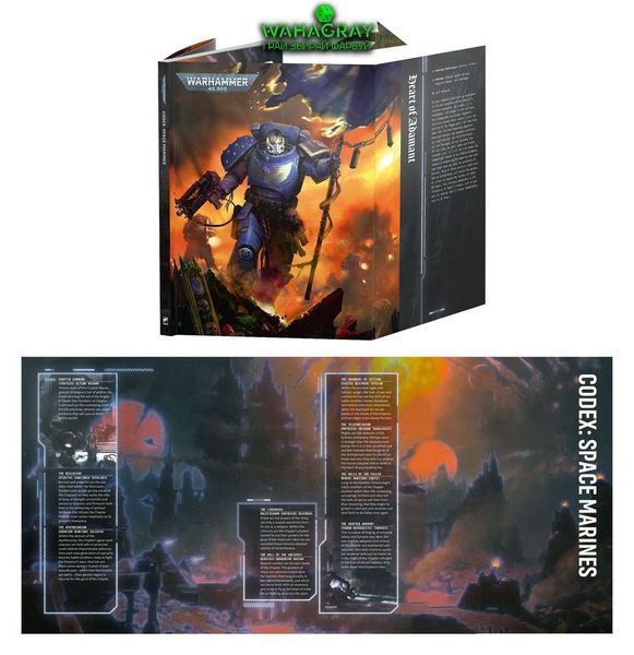 Книга правил CODEX - SPACE MARINES (ENGLISH)