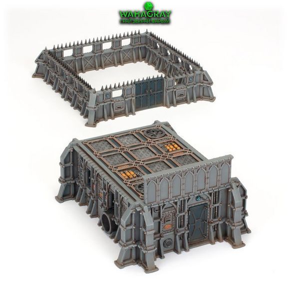 Террейн BATTLEZONE FRONTERIS - STC HAB-BUNKER AND STOCKADE
