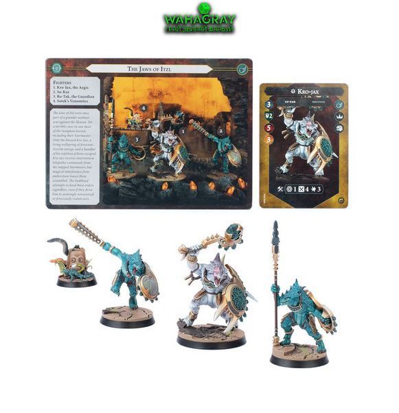 Набір мініатюр WARHAMMER UNDERWORLDS: THE JAWS OF ITZL