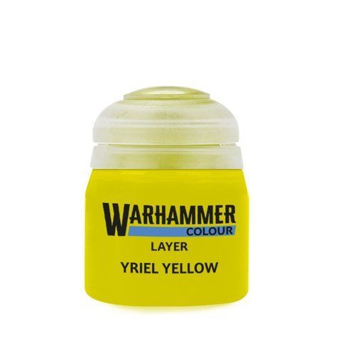 Краска LAYER - YRIEL YELLOW 12ML ROW X6