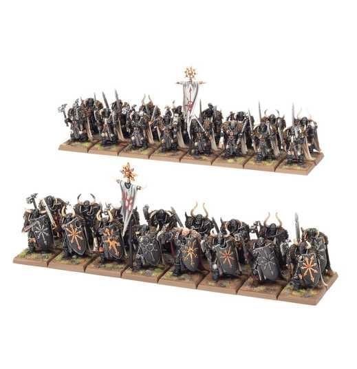 Набор миниатюр THE OLD WORLD: WARRIORS OF CHAOS - CHAOS WARRIORS