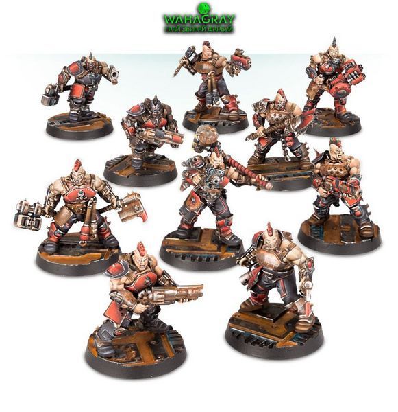 Набор миниатюр NECROMUNDA - GOLIATH GANG