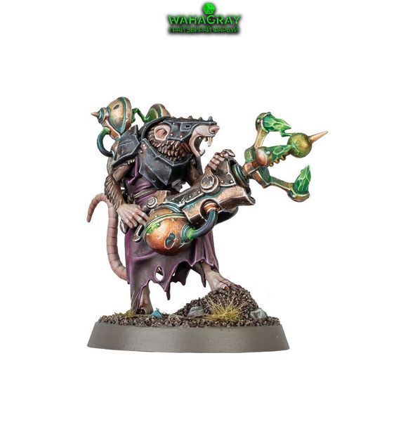 Мініатюра SKAVEN - WARLOCK GALVANEER