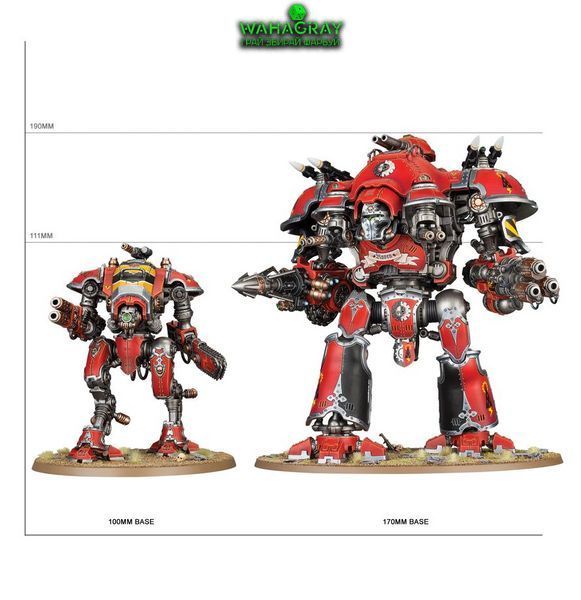 Набір мініатюр EYE OF TERROR BATTALION - IMPERIAL KNIGHTS