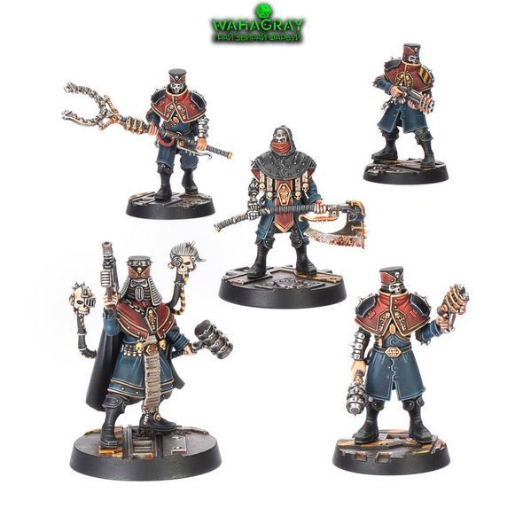 Набор миниатюр NECROMUNDA - PALANITE JUSTICARS