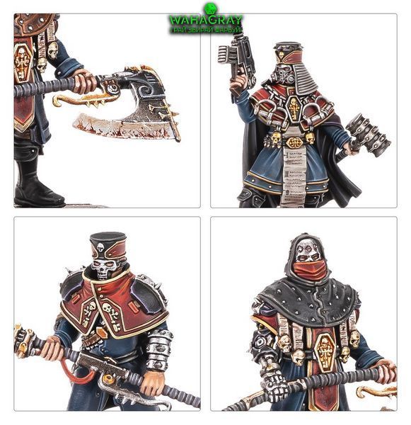 Набор миниатюр NECROMUNDA - PALANITE JUSTICARS