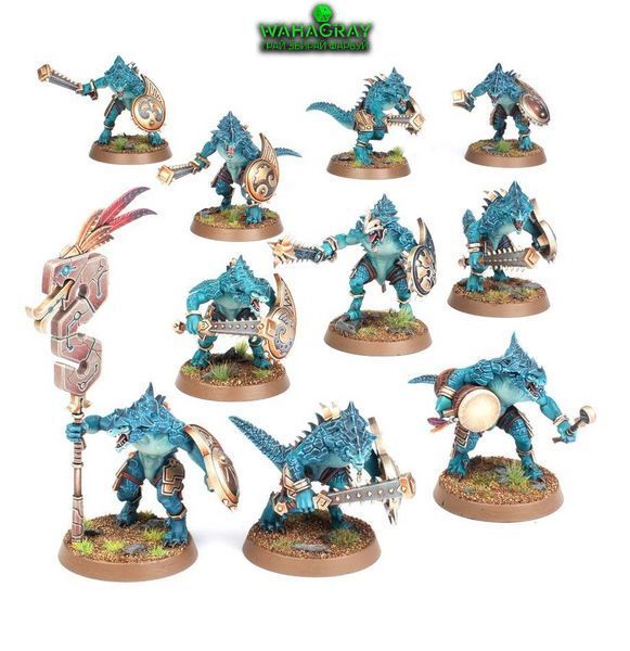 Набор миниатюр SERAPHON - SAURUS WARRIORS