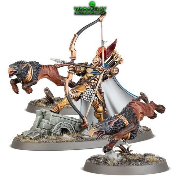 Набір мініатюр STORMCAST ETERNALS - KNIGHT-JUDICATOR WITH GRYPH-HOUNDS