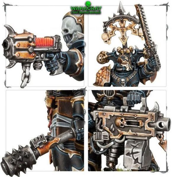 Набір мініатюр CHAOS SPACE MARINES - LEGIONARIES
