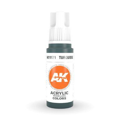 Фарба TURQUOISE &ndash; STANDARD / БІРЮЗОВИЙ АК-інтерактив AK11171